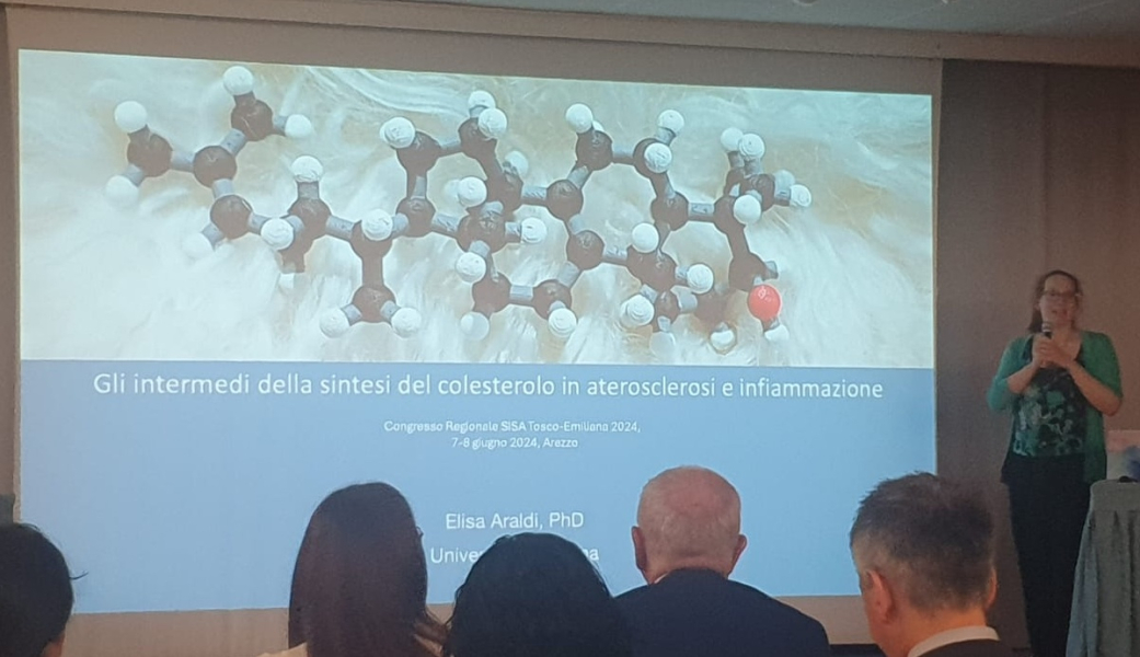 Elisa presents at the regional meeting of the Italian Society for Atherosclerosis (SISA)